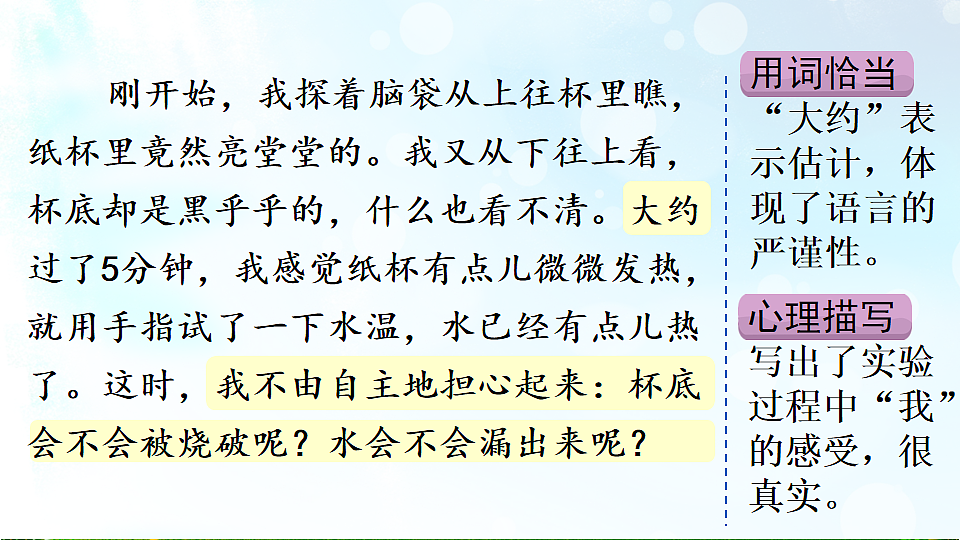 习作 我做了一项小实验（范文+点评+升格）第5页