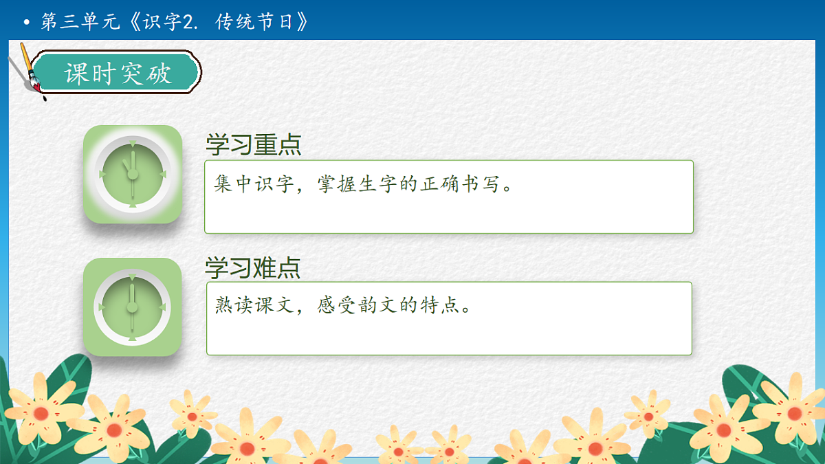 【任务型备课】统编版二年级语文下册-识字2. 传统节日 第1课时（课件）第5页