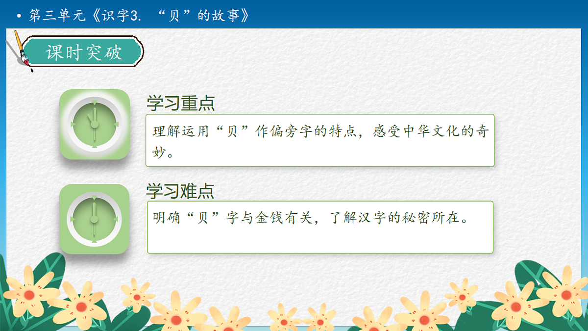 【任务型备课】统编版二年级语文下册-识字3. “贝”的故事 第2课时（课件）第5页