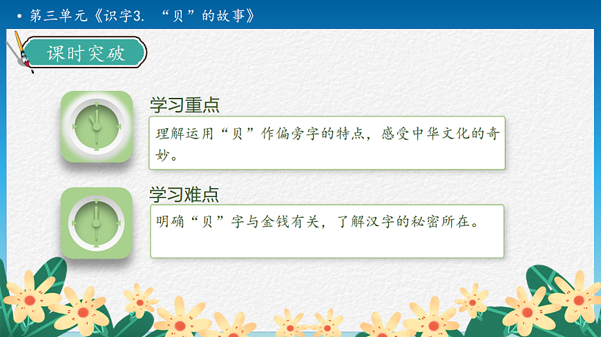 【任务型备课】统编版二年级语文下册-识字3. “贝”的故事 第2课时（课件）第5页