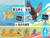 大象版（2024）科学三年级下册 5.3速度的测算 （课件）