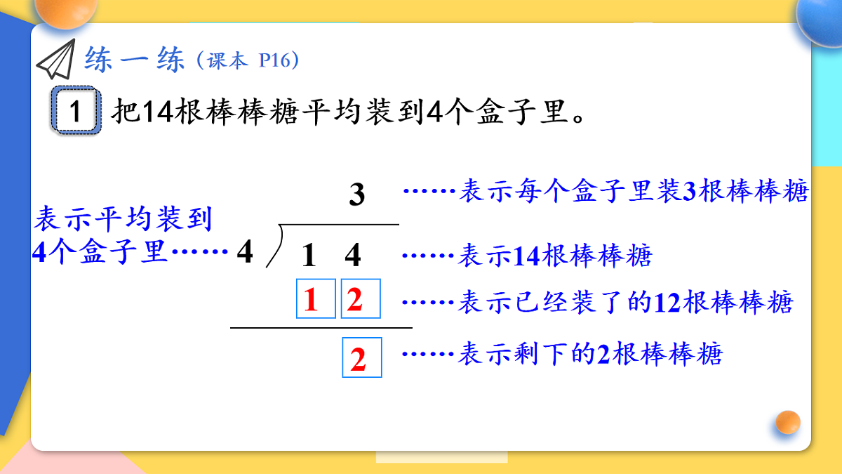 人教版小学数学二年级下册 第6课时《练一练(P16)》课件第3页