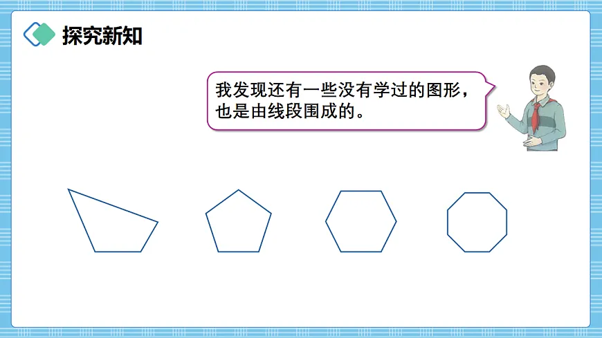 （2026新教材）人教版小学数学三年级下册3.1《认识多边形》PPT课件第4页
