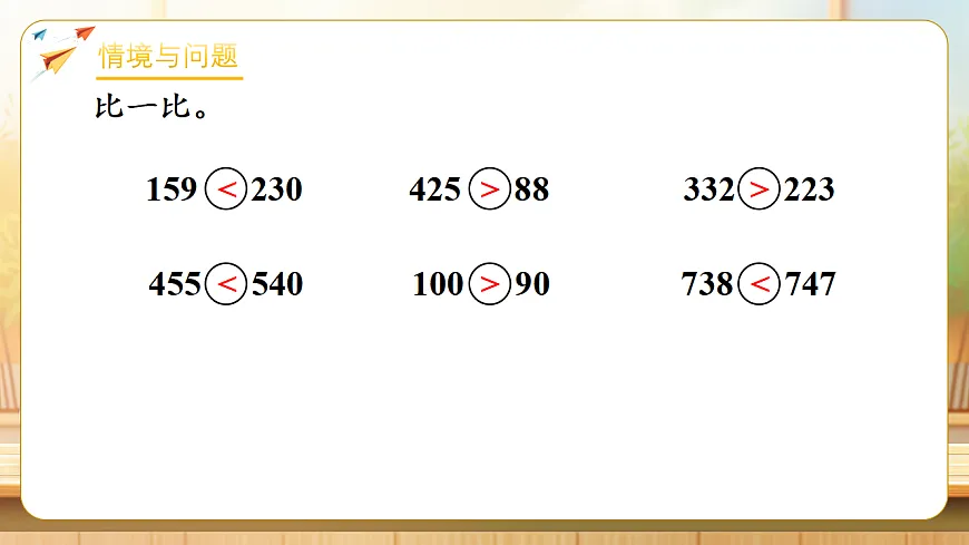 【任务型备课】苏教版二年级下册-5.3 四位数的大小比较（课件）第4页