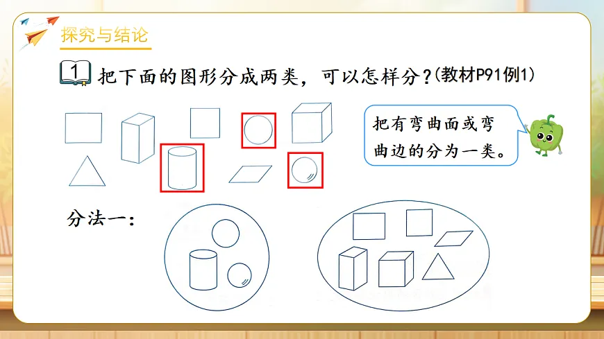 【任务型备课】苏教版二年级下册-7.1 图形的分类（课件）第6页