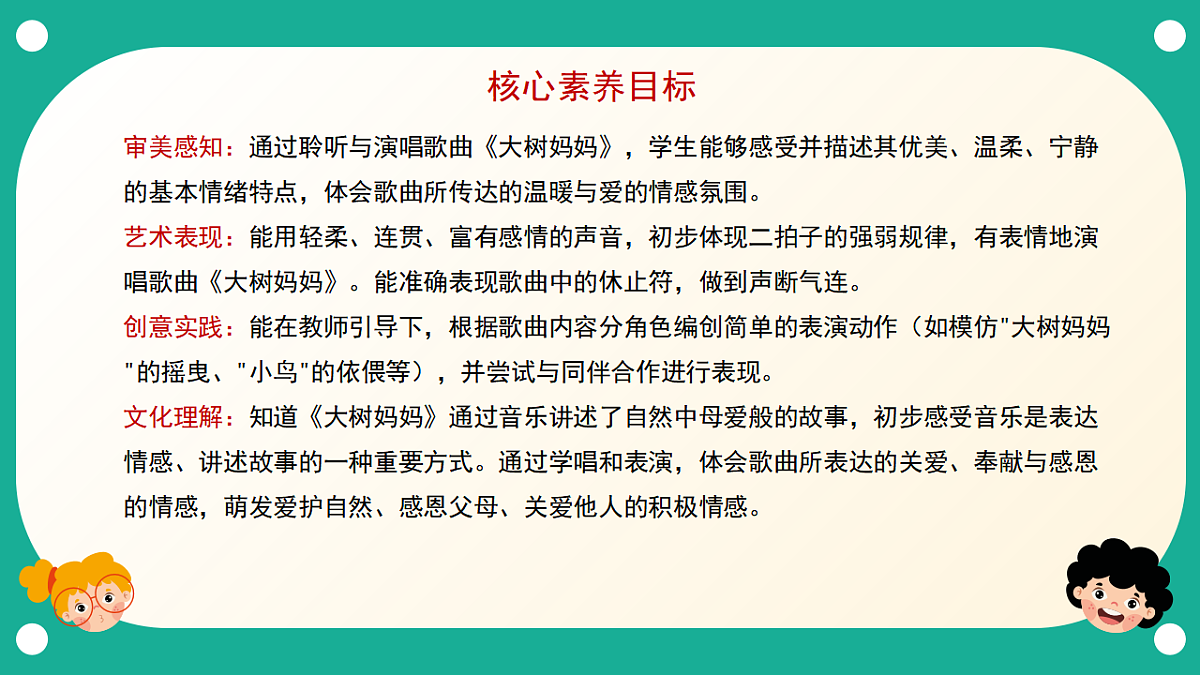人音版小学音乐二年级下册第一单元《大树妈妈》课件第2页