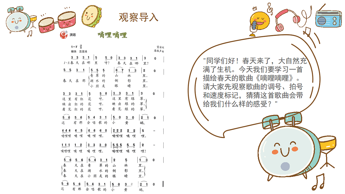 《嘀哩嘀哩》课件第4页