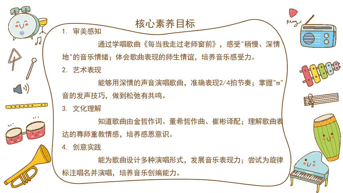 《每当我走过老师窗前》课件第2页