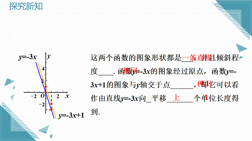 2026学年新人教版初中数学八年级下册23.2一次函数的图像与性质（第2课时）课件第7页