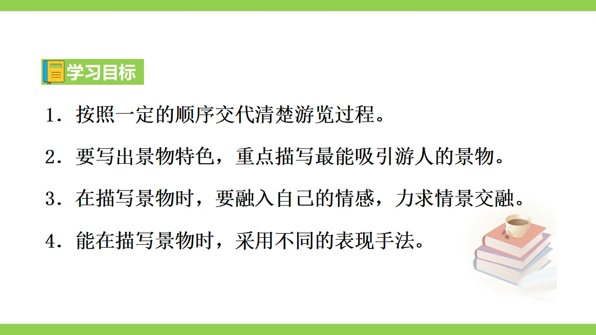 八下第五单元写作《学写游记》 【2022新课标】课件第3页
