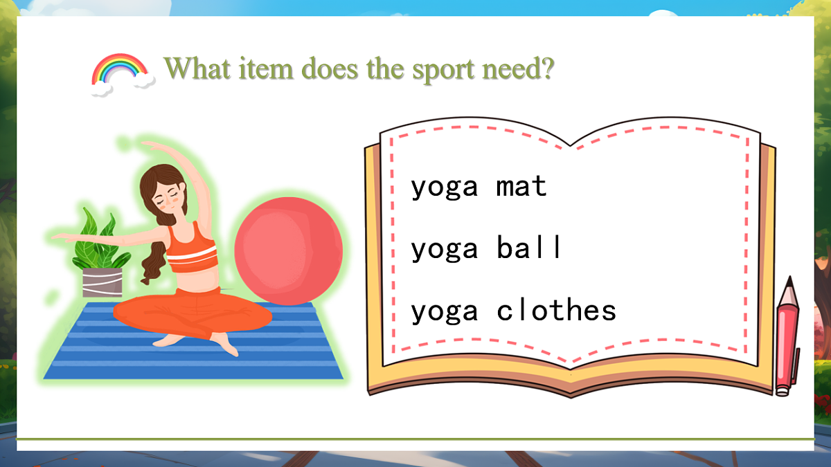 人教版初中英语七年级下册Unit3 Keep Fit Section A（1a-Pronunciation)课件第7页