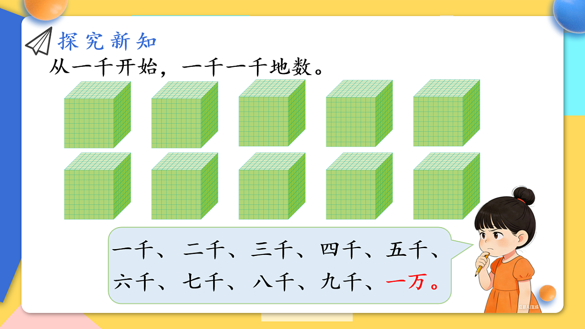 人教版小学数学二年级下册 第5课时《10000以内数的认识》课件第6页
