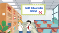 小学Unit 3 School rules教课内容课件ppt