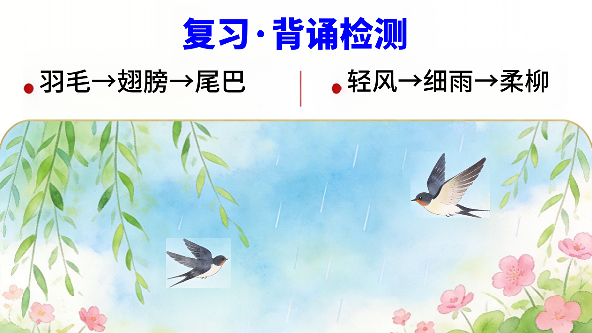 《燕子》（第2课时）含课后习题第2页