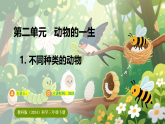 教科版（2024）科学三年级下册 2.1不同种类的动物（课件）