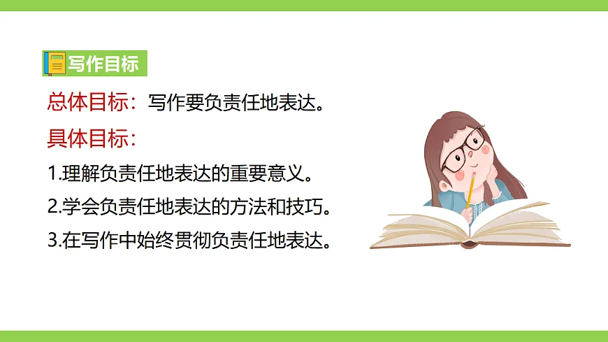 八下第六单元写作《负责任地表达》【2022新课标】课件第3页