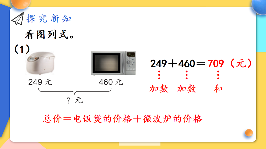人教版小学数学二年级下册 第7课时《加法各部分间的关系》课件第4页