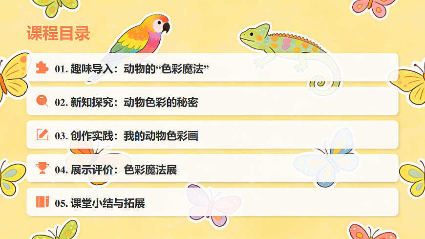 人教版（2026）二年级下册美术第二单元第3课《斑斓的色彩》课件第2页