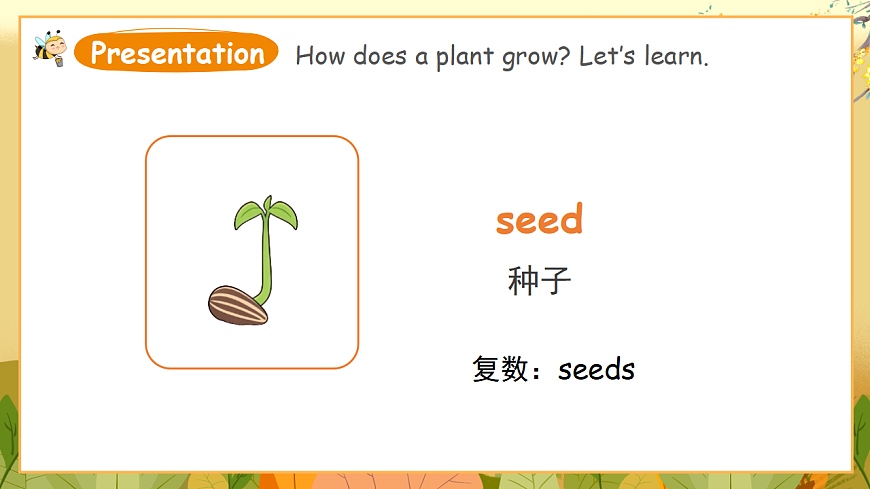 外研版（三起）英语四下 U4《Plant life》第1课时 Get ready 课件第5页