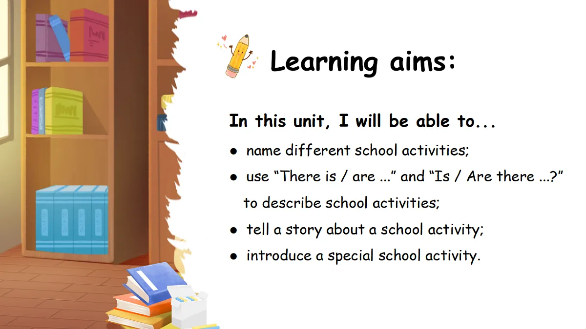 外研版（三起）英语四下 U5《School activities》第1课时 Get ready 课件第2页