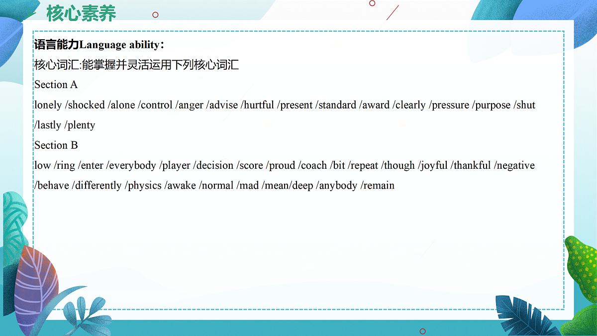 【核心素养】2026春新人教8下英语《Unit 3 Growing Up 05Section B 3a-Reflecting》 课件第6页