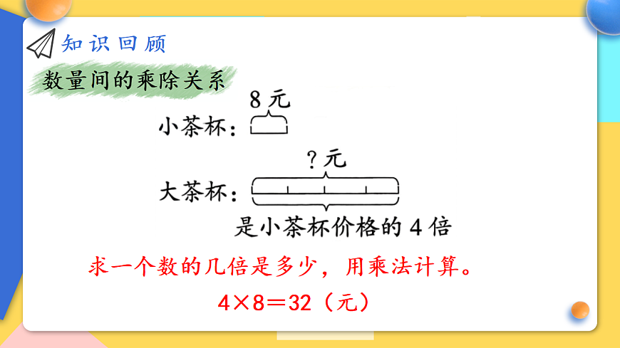 人教版小学数学二年级下册 第2课时《数量关系》课件第6页