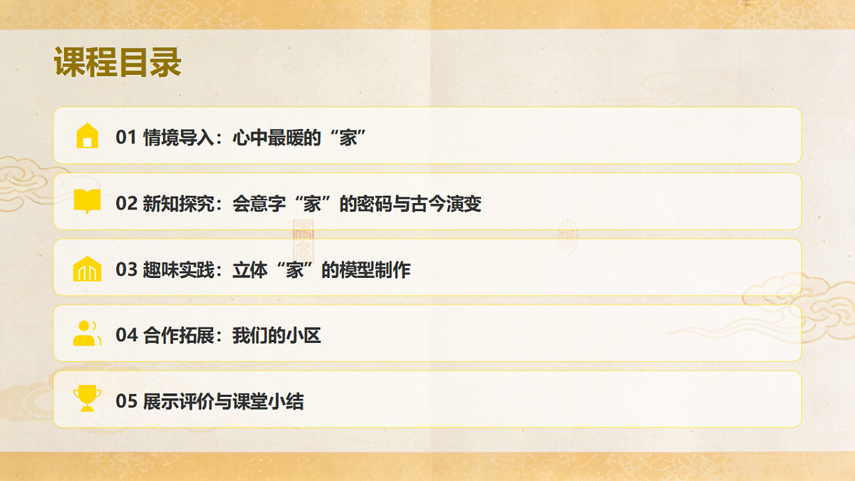 岭南版（2026）三年级下册第四单元第13课《家和万事兴》课件第2页