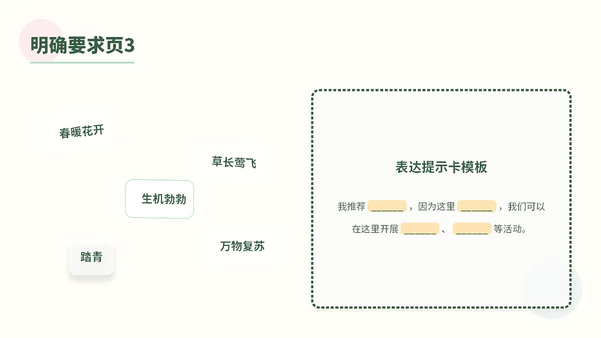 口语交际《春游去哪里》第7页