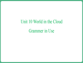 仁爱科普版（2024）英语八年级下册 Unit 10 Lesson 5 Grammar in Use（课件）