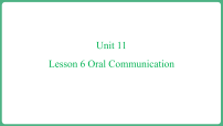 英语八年级下册（2024）Oral Communication备课课件ppt