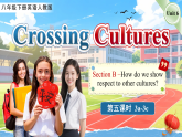 新人教版（2024）英语八年级下册 Unit 6 Crossing Cultures  (第5课时) Section B 3a-3c（课件+音频）