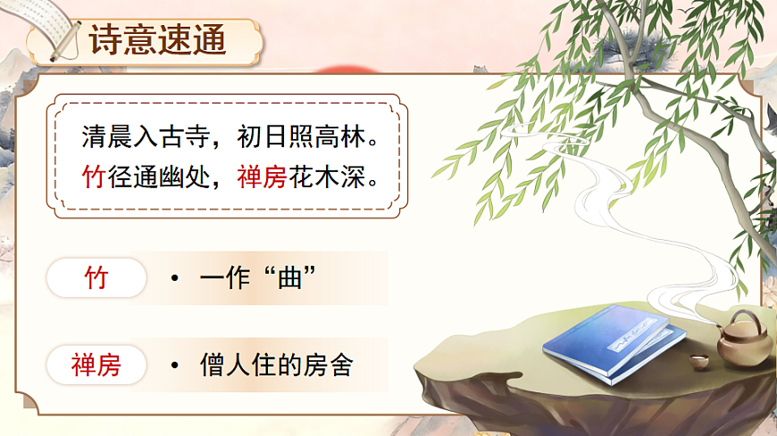 第六单元 课外古诗词诵读第7页