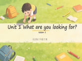 北京版英语六年级下册Unit1 Lesson 1教学课件