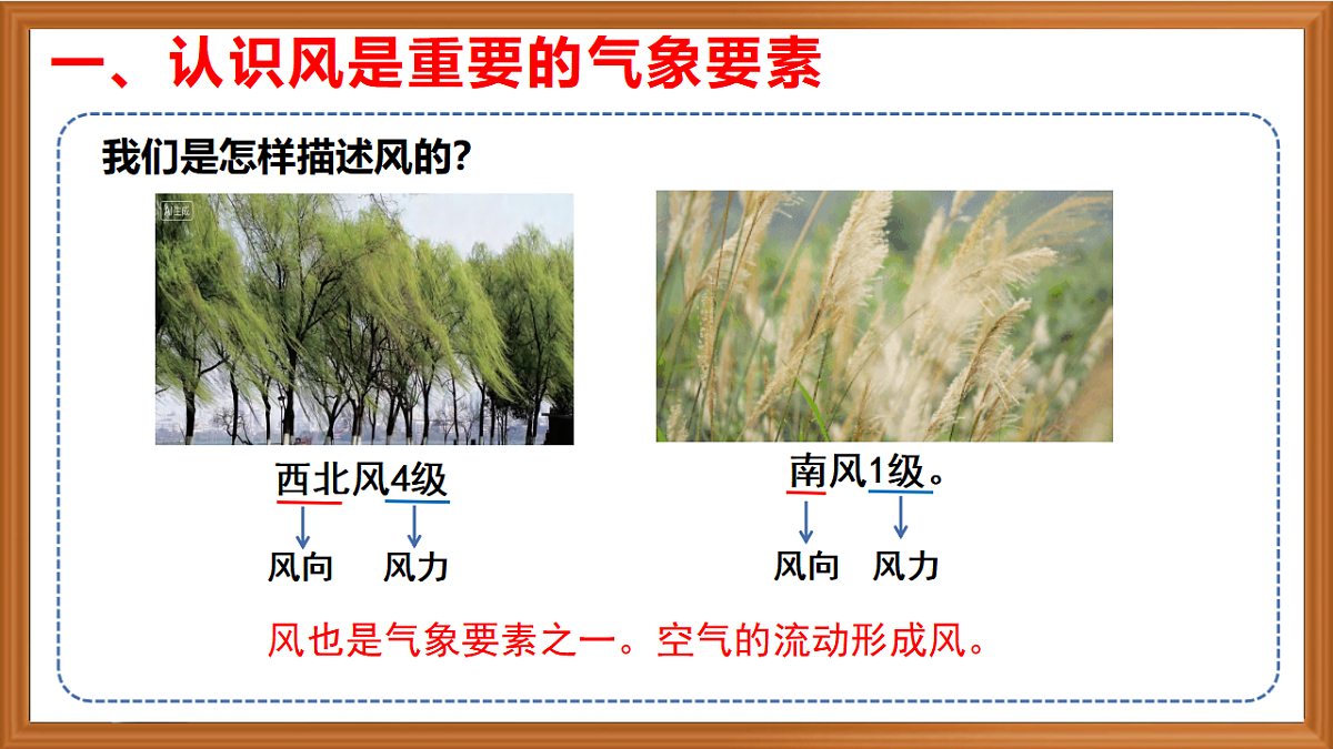 苏教版小学科学三年级下册第一单元《3.刮的什么风》课件+作业设计+视频第4页