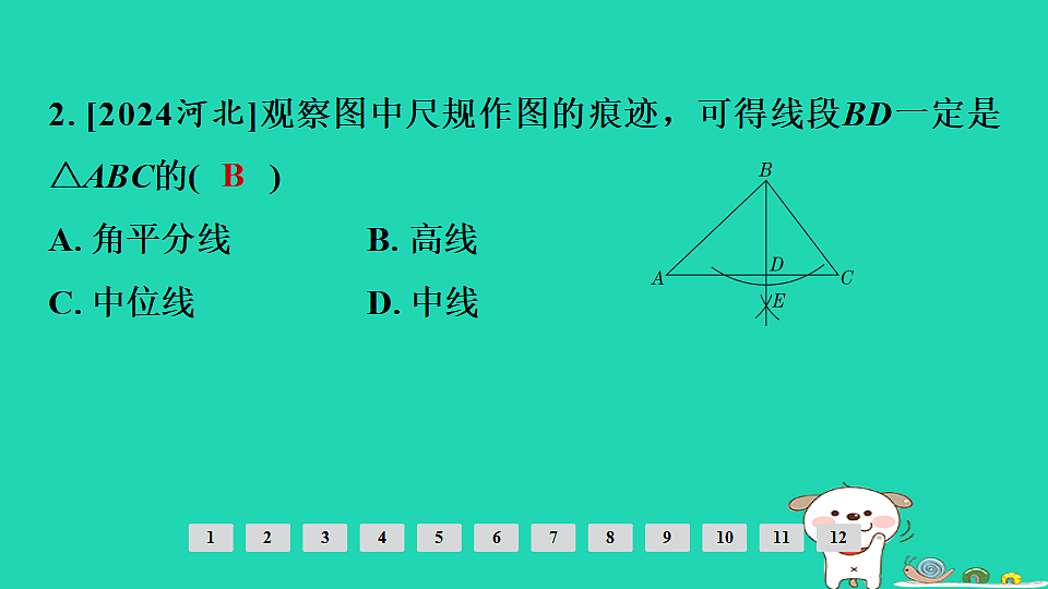 第七章 图形的变化第31课时　尺规作图第3页