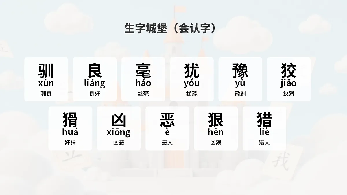 《会摇尾巴的狼》第1课时第5页