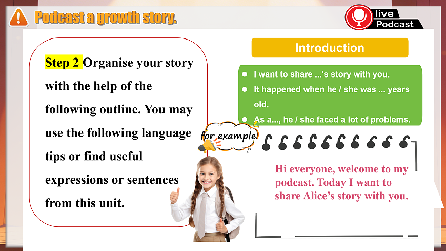 Unit2 Growing pains and gains Presenting ideas&Reflection新教材外研版八下英语同步课件(含视频）第6页