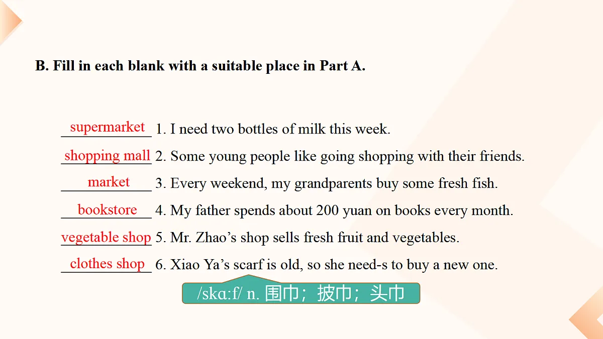 Unit 7 ：Listening & Speaking 课件-2025-2026学年七年级英语下册（仁爱版）第7页