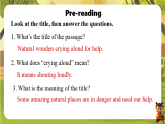 Unit 5 Lesson 4 Reading for writing-课件--2025-2026学年外研版英语七年级下册