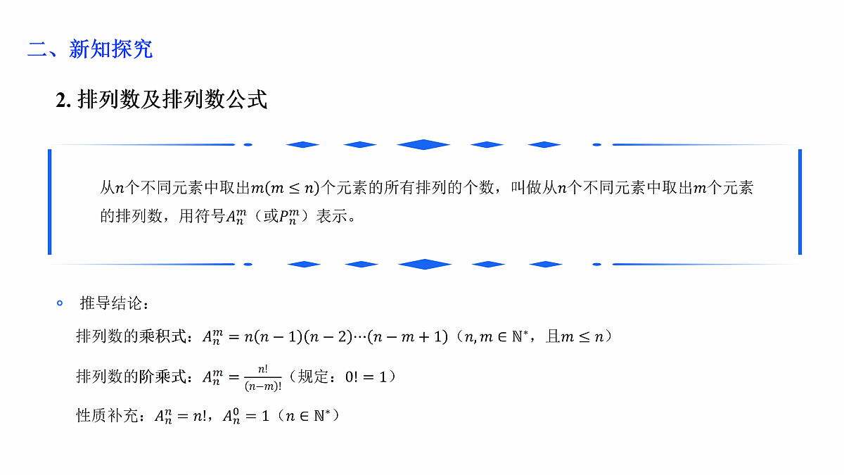 人教A版（2019）高中数学选择性必修第三册 第六章计数原理 6.2.1 排列与排列数 课件第7页