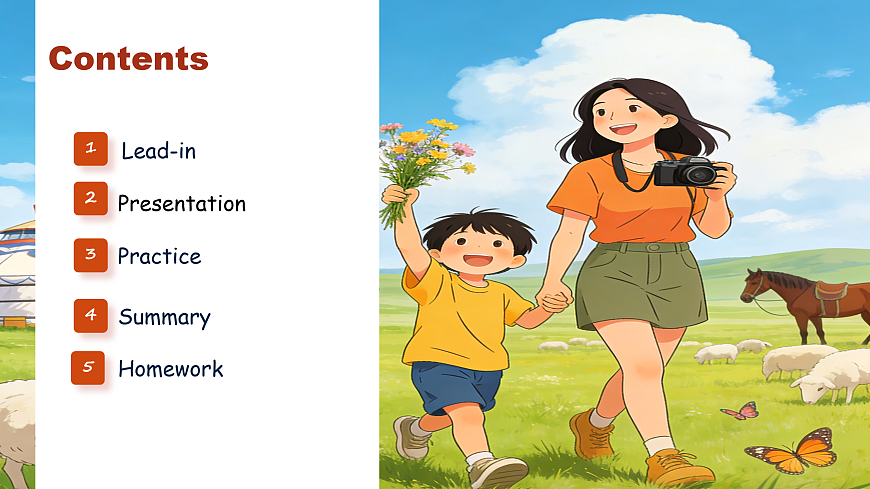 Unit 2 第1课时 Part A Let’s talk&Think and say (教学课件) 第3页