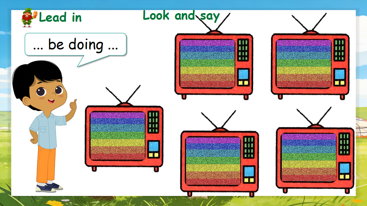 Unit 2 第5课时 Part B Let’s learn&Look, match and say (教学课件) 第6页