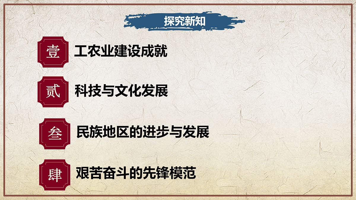 第6课+社会主义建设的巨大成就和先锋模范（情境化教学课件）历史统编版新教材八年级下册第4页