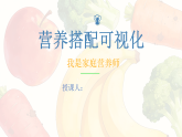 人教版三年级下册美术 4.3营养搭配可视化课件+教案