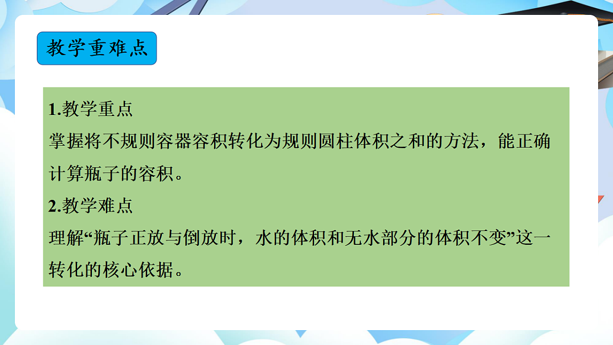 第三单元 第7课时 不规则容器的容积（教学课件）数学人教版六年级下册第3页