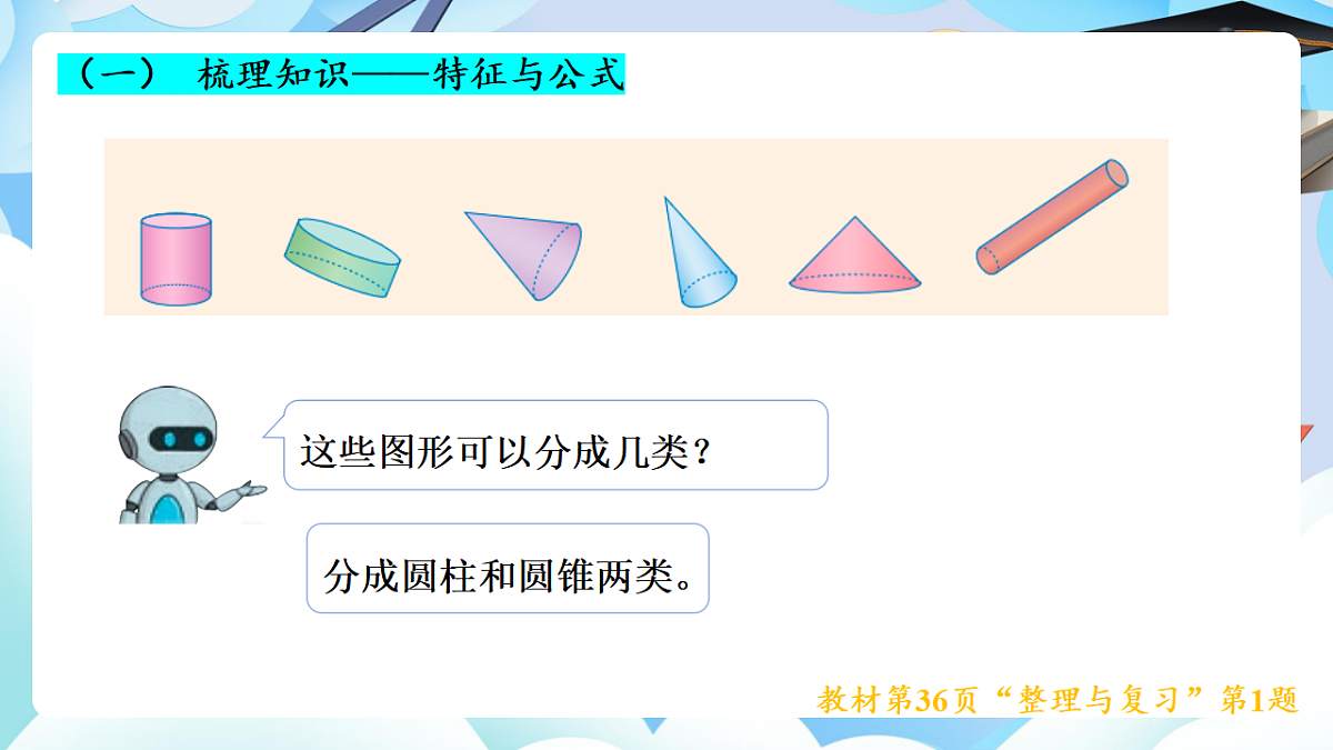 第三单元 第11课时 圆柱与圆锥整理和复习 （教学课件）数学人教版六年级下册第8页