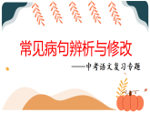 《常见病句类型辨析与突破》课件-2026年中考语文一轮复习