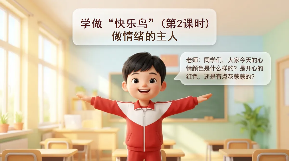 2、学做“快乐鸟” 第2课时 课件第1页