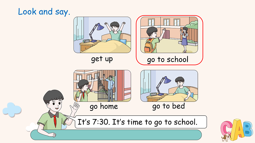 人教版4下Unit 3 B 第2课时第7页