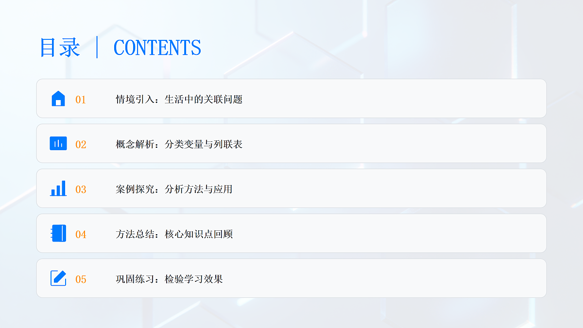 【课件】8.3.1 分类变量与列联表第2页